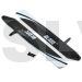 BLH3715   Blade Fast Flight Main Rotor Blade Set  130X